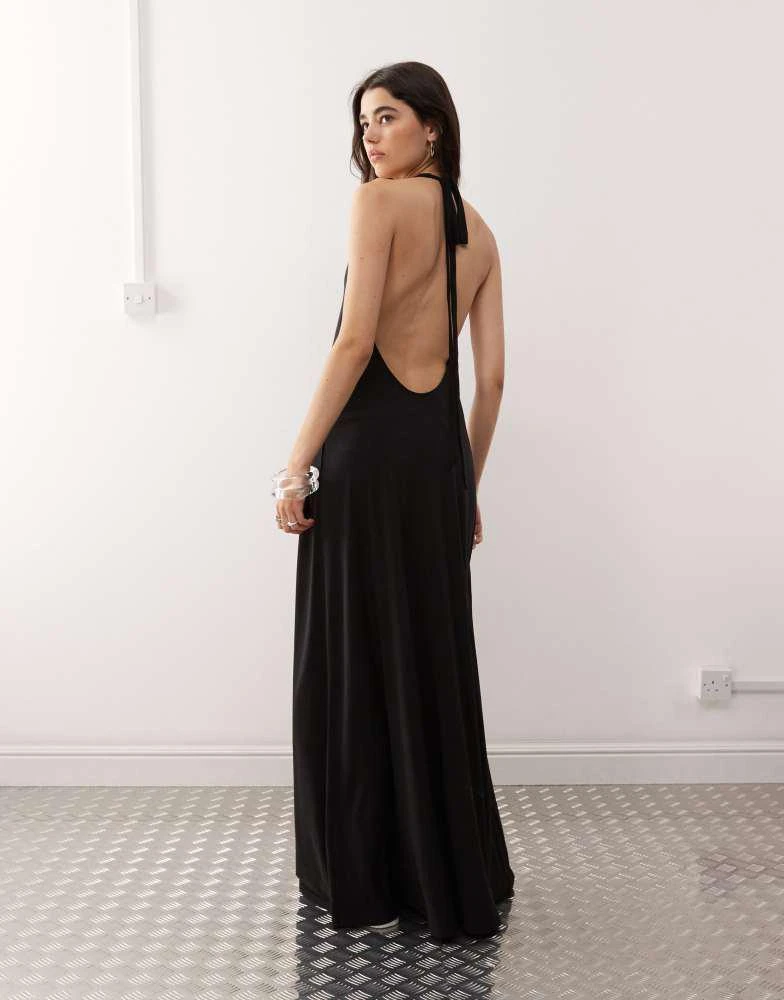 weekday backless dress Weekday Backless Top S / Olive
