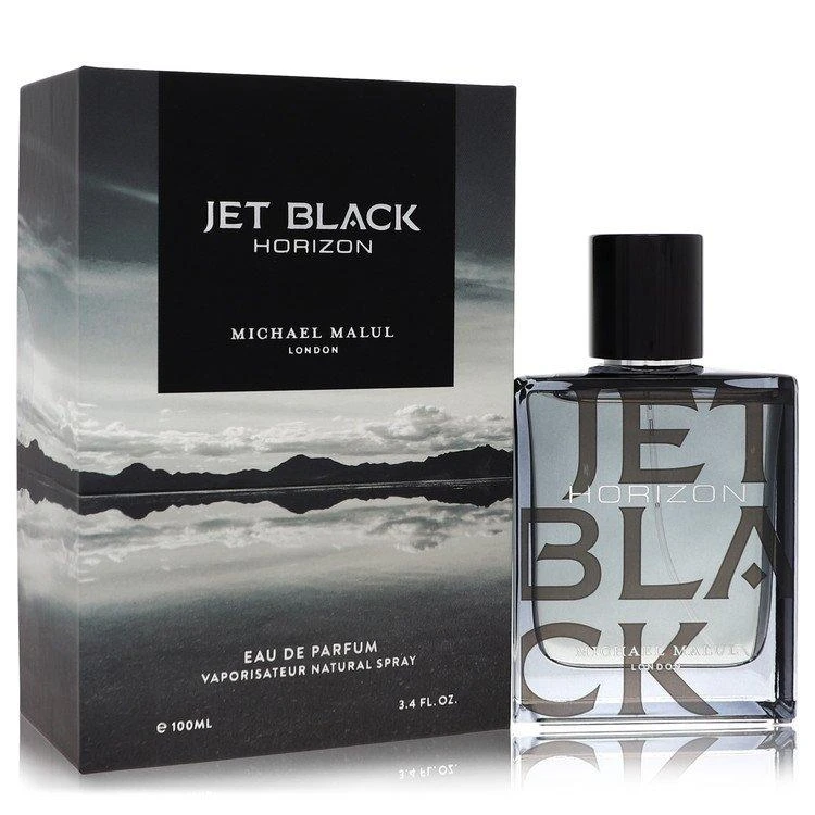 Michael Malul Jet Black Horizon by  Eau De Parfum Spray 3.4 oz for Men 1