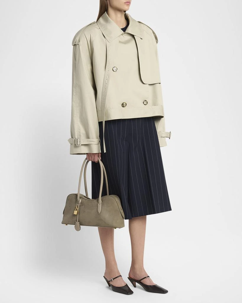 Stella McCartney Ryder Vegan Suede Shoulder Bag 7