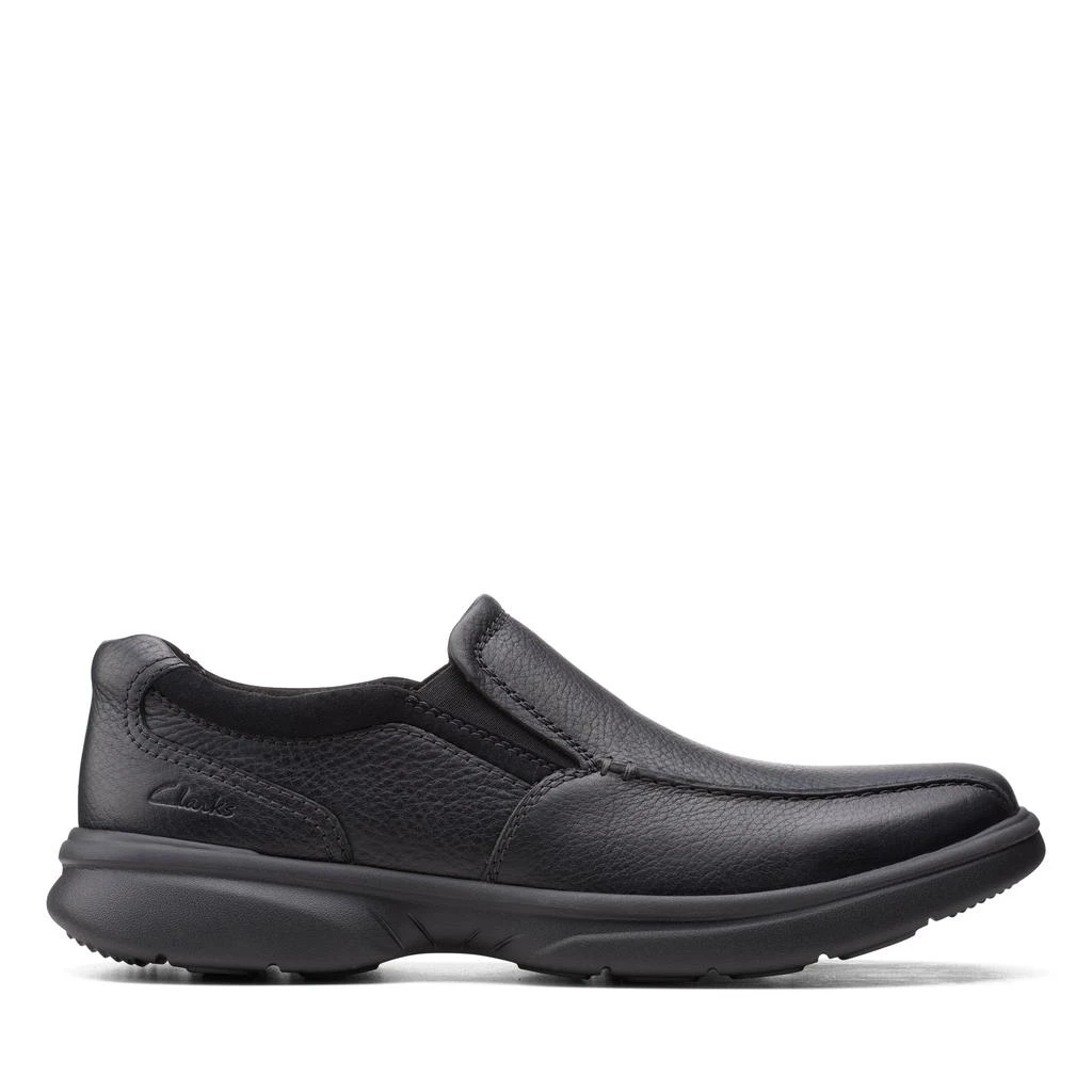 Clarks Bradley Step in Black Leather