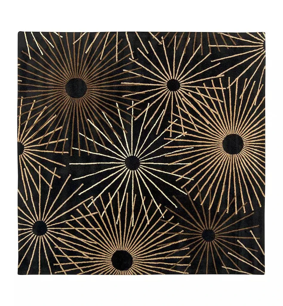 Surya Forum FM-7090 Black 8
 Square Area Rug