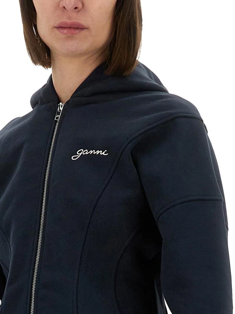 Ganni Ganni Sweatshirt With Logo 4