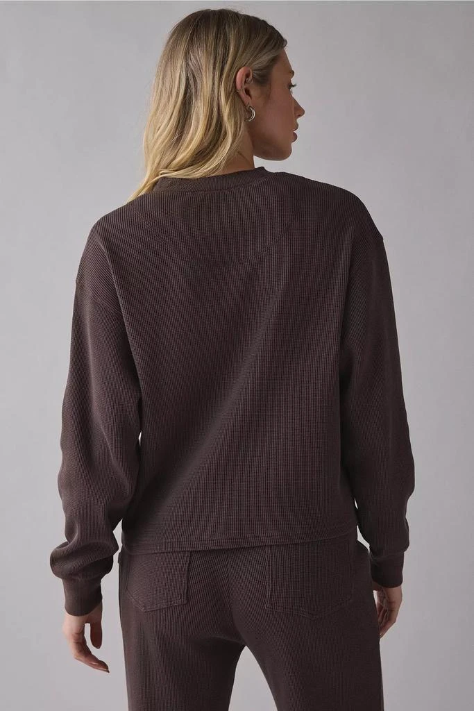 Frankies Bikinis Frankies Bikinis Noah Walnut Thermal Long Sleeve Tee 3