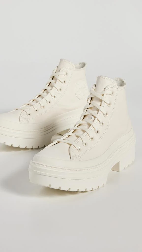Converse Chuck Taylor All Star Lugged Heel Leather Platform Sneakers 4