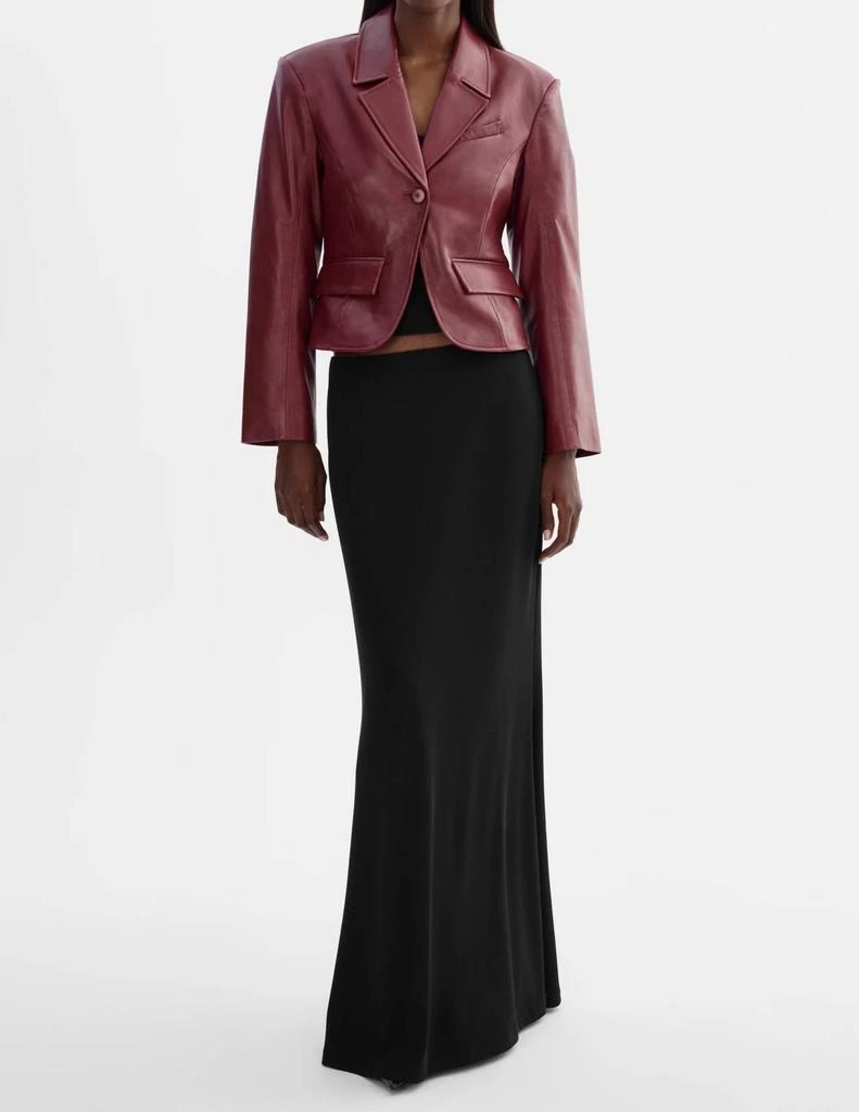 LaMarque Lamarque - Valentina Micro Leather Blazer 2