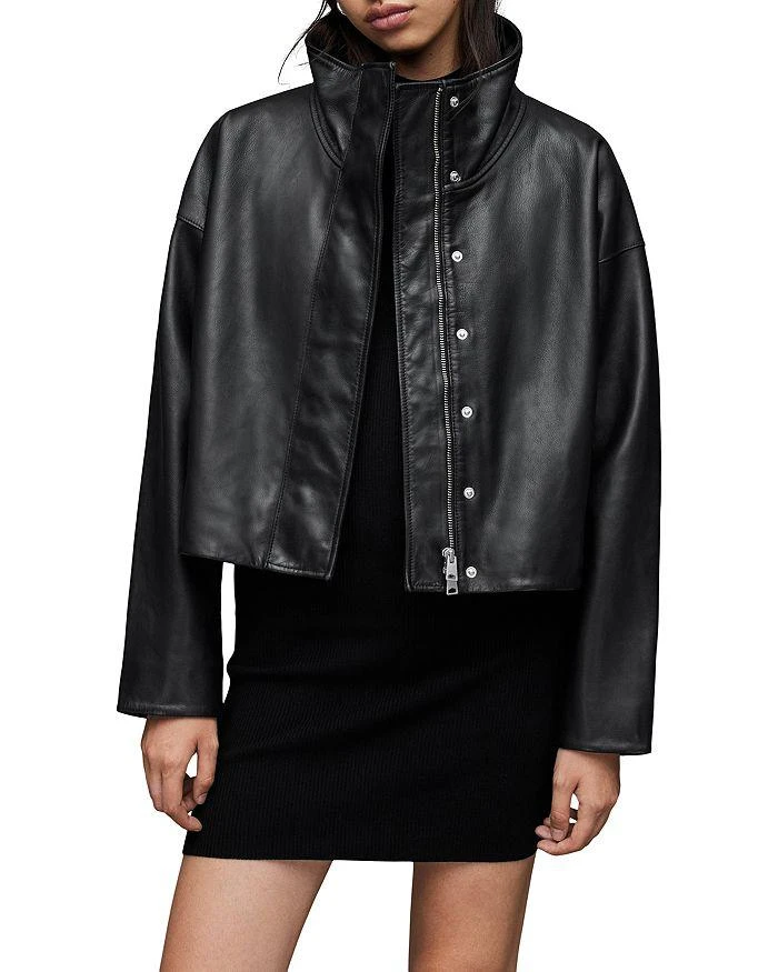 ALL SAINTS Ryder Leather Jacket 1