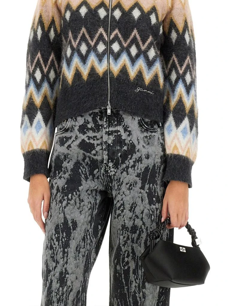 Ganni Ganni Zip Cardigan 4