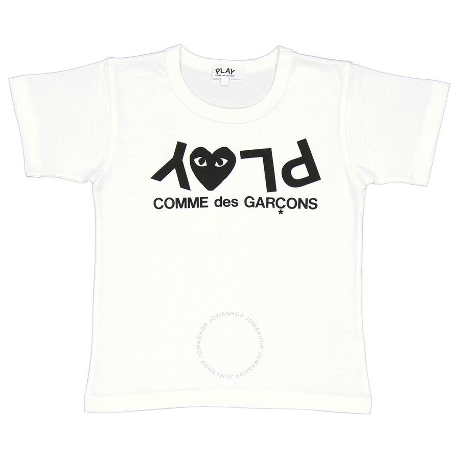 Comme Des Garcons Kids Logo Print Short-sleeve T-shirt