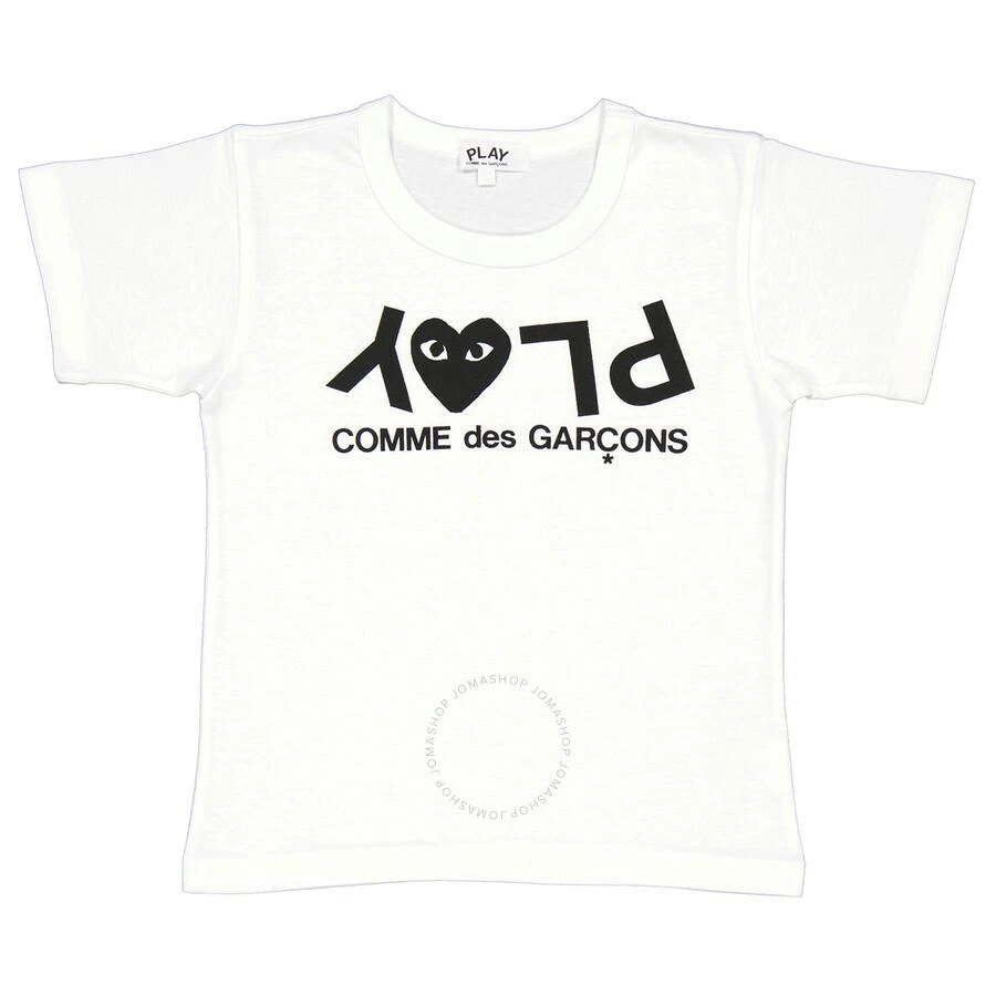 Comme Des Garcons Kids Logo Print Short-sleeve T-shirt 1