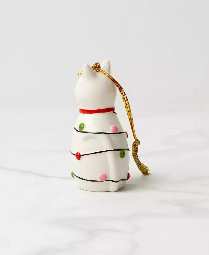 Kate Spade Be Jolly Cat Ornament 4