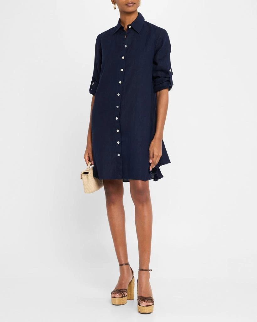 Finley Agatha Washed Linen Shirtdress 4