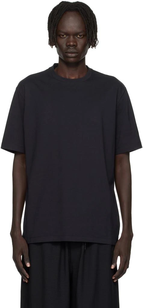 Y-3 Black Short Sleeve T-shirt