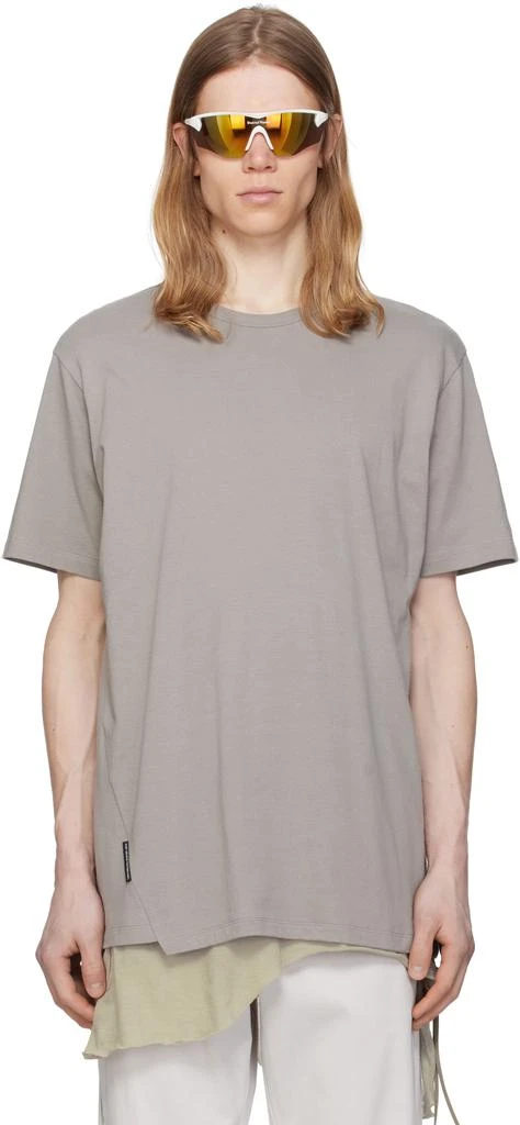 Post Archive Faction Gray 8.0 Center T-shirt 1