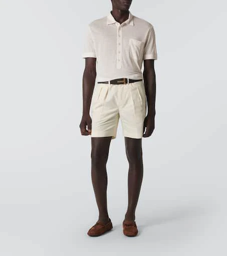 Tom Ford Cotton and silk poplin shorts 2