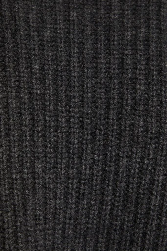 Loulou Studio Faro ribbed cashmere turtleneck sweater 4