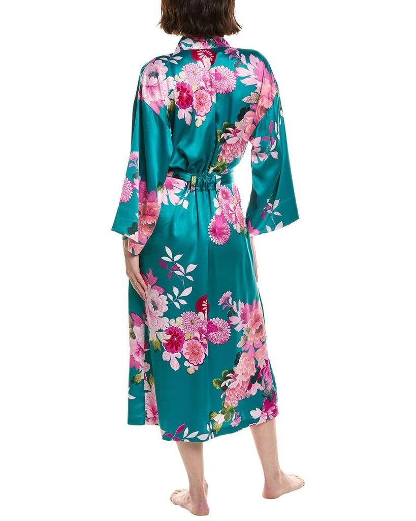 N Natori Empress Print Satin Robe 2