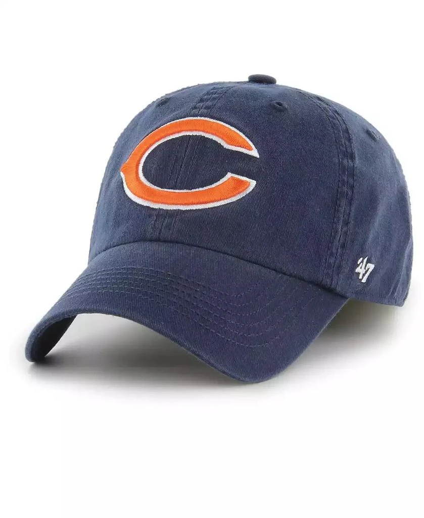 47 Brand Men's Navy Chicago Bears Franchise Logo Fitted Hat 1