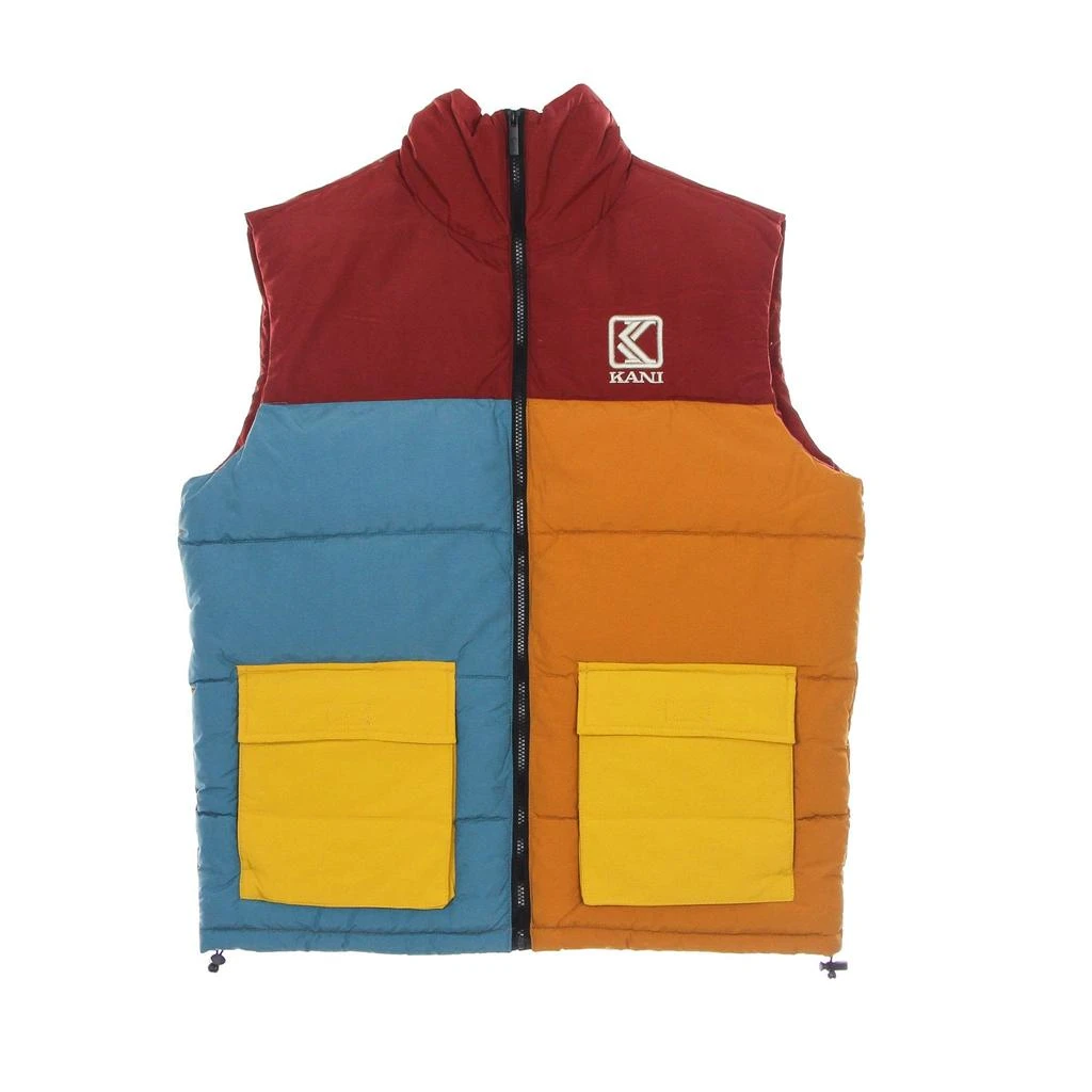 Karl Kani Og Block Puffer Vest Men's Sleeveless Down Jacket 1