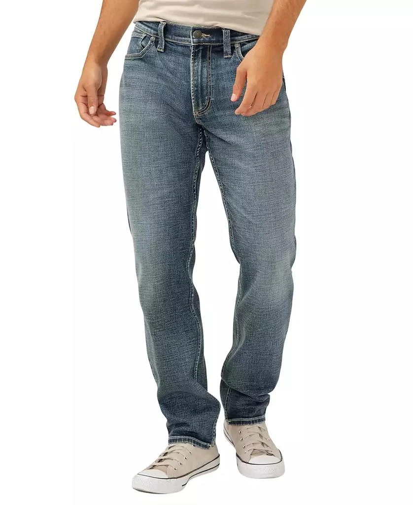 Silver Jeans Co. Men's Eddie Classic Athletic Fit Tapered Leg Jeans 9