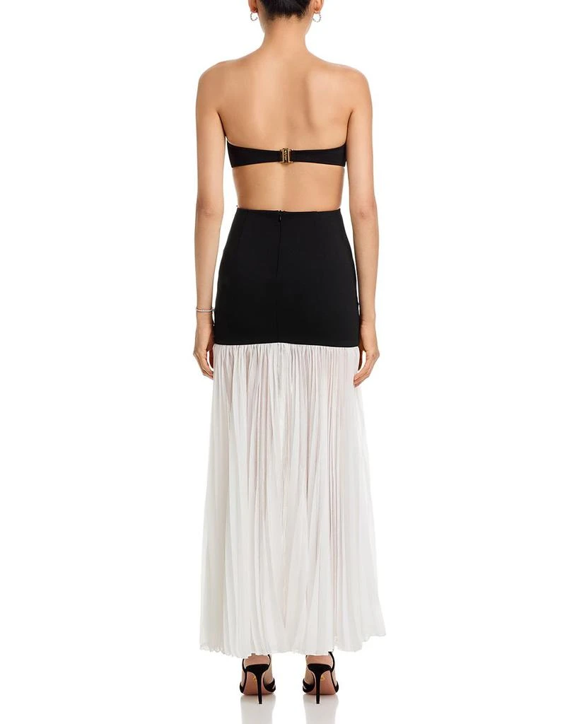 PatBO Runway Floral Strapless Dress 4