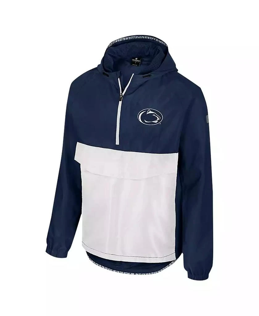 Colosseum Men's Navy Penn State Nittany Lions Reloaded Anorak Half-Zip Jacket 3