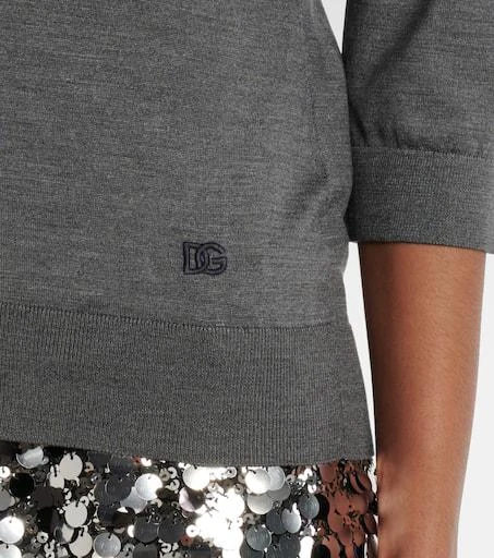 Dolce 
Gabbana Silk polo sweater 5