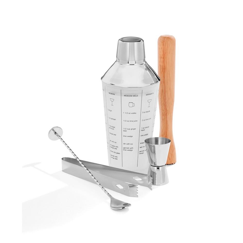 Cambridge 5-Piece Mixology Shaker Tool Set