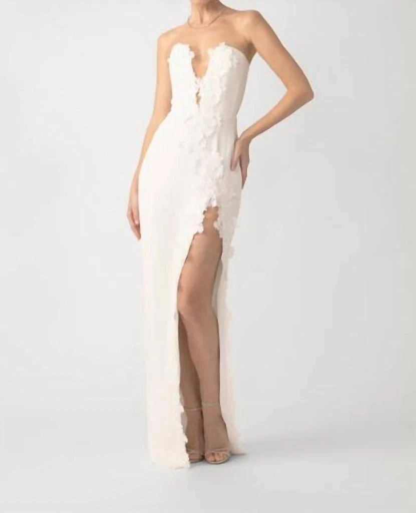 SAU LEE Sau Lee - Florence Strapless Maxi Dress 2