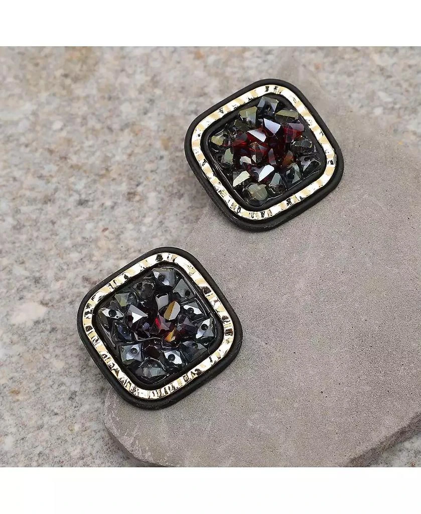 SOHI Women
s Crystal Stud Earrings 2