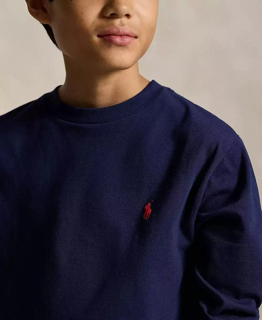 Ralph Lauren Boys' 8-20 Cotton Jersey Long-Sleeve T-shirt 3