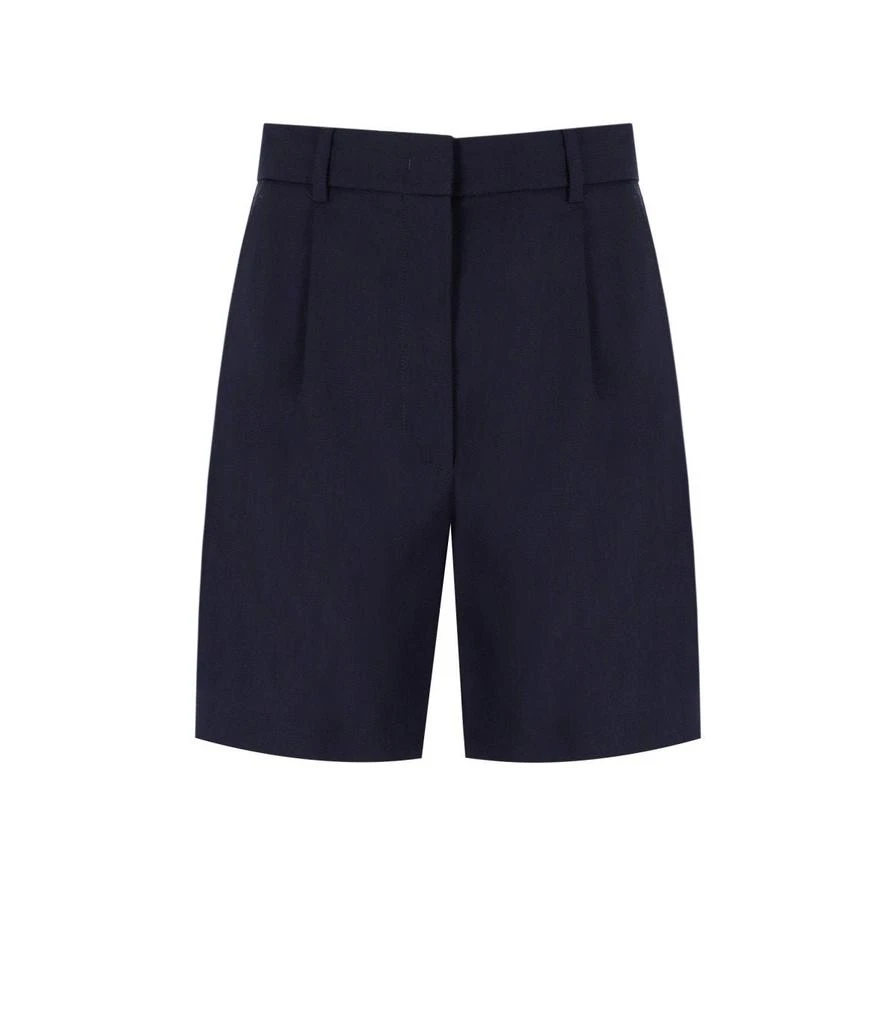 Weekend Max Mara Weekend Max Mara Pleat Detailed Bermuda Shorts 1