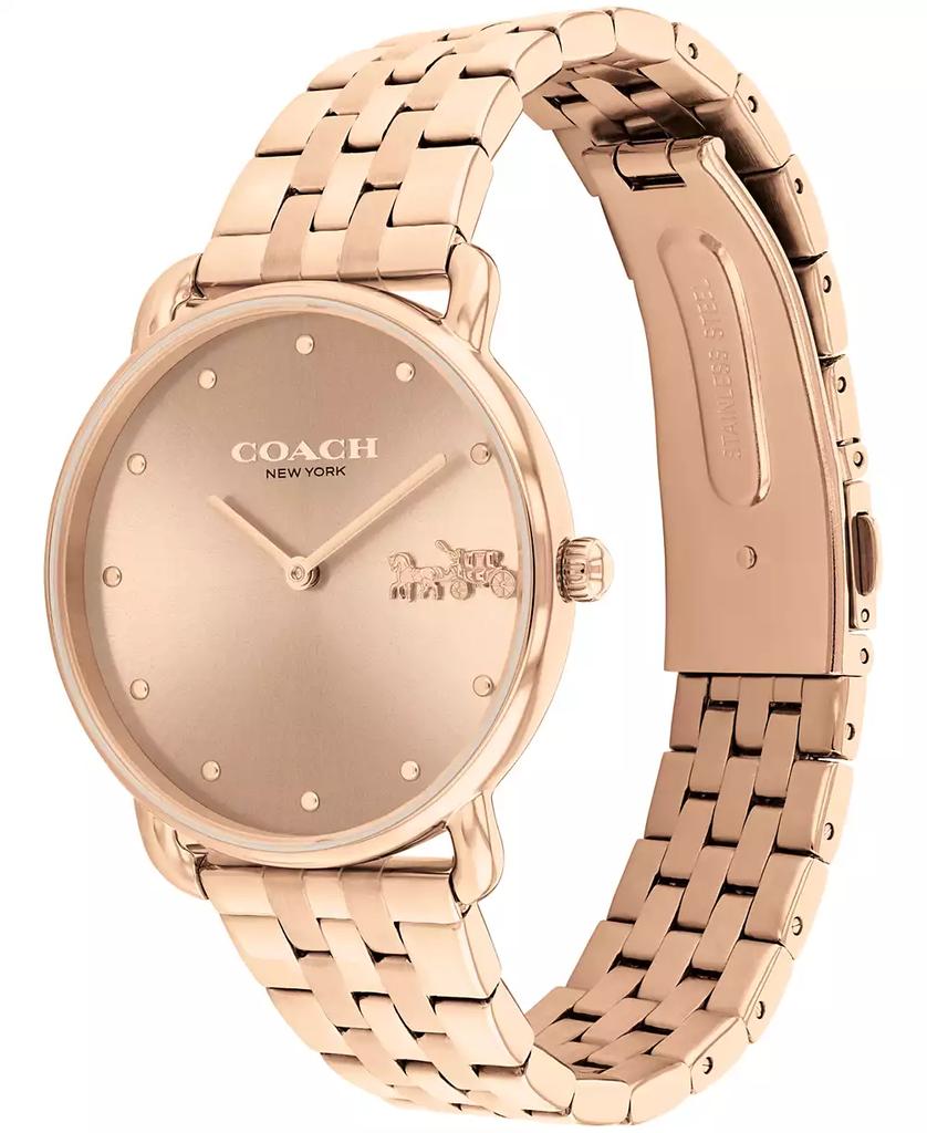 Coach Women's Elliot Rose Gold-Tone Stainless Steel Bracelet Watch 36mm