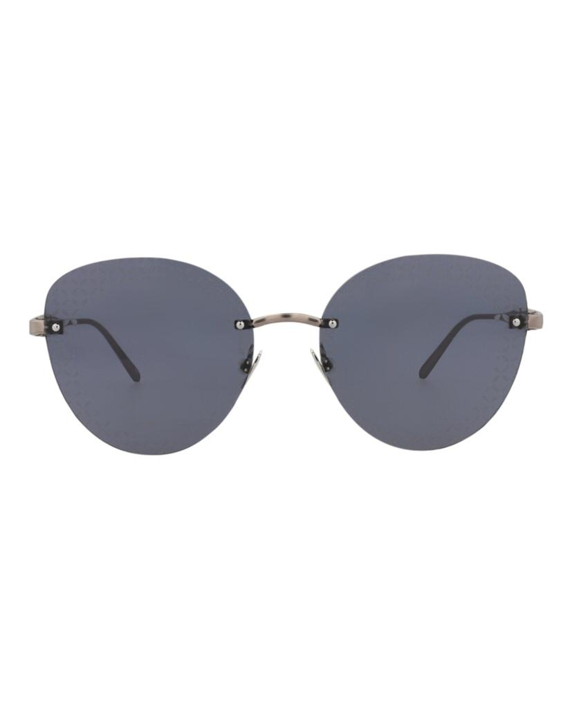 Alaia Cat Eye-Frame Metal Sunglasses