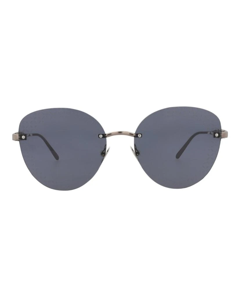 Alaia Cat Eye-Frame Metal Sunglasses 1