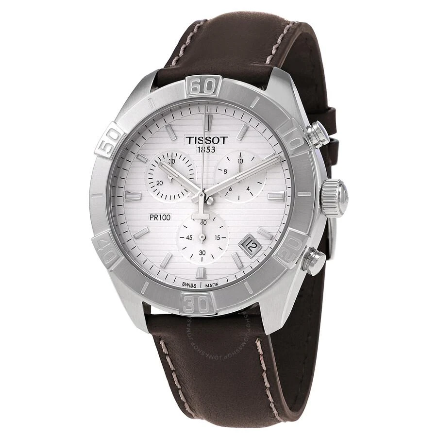 Tissot Chronograph Quartz Silver Dial Men's Watch T101.617.16.031.00 1