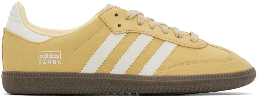Adidas Yellow Samba OG Sneakers 1