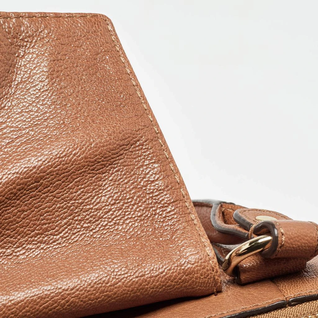 Michael Kors MICHAEL Michael Kors Brown Leather Hamilton Satchel 12