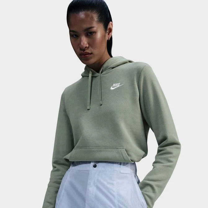 NIKE Women's Nike Sportswear Club Fleece Pullover Hoodie 1