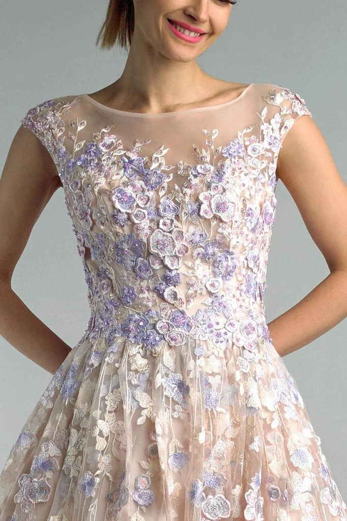 Basix Black Label Basix Black Label Floral Applique Gown 3
