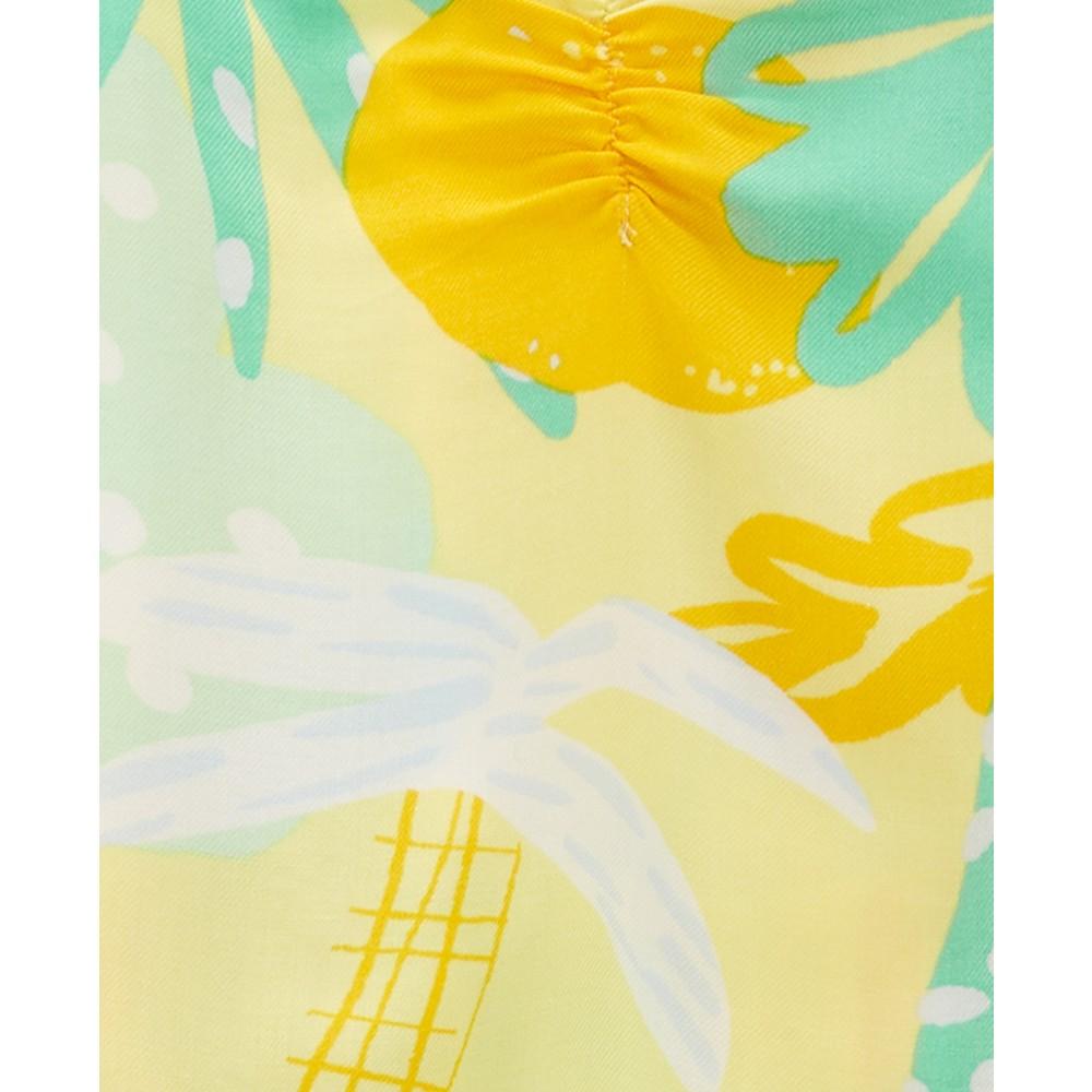 Carter's Little & Big Girls Floral-Print Tank Top & Chambray Shorts, 2 Piece Set