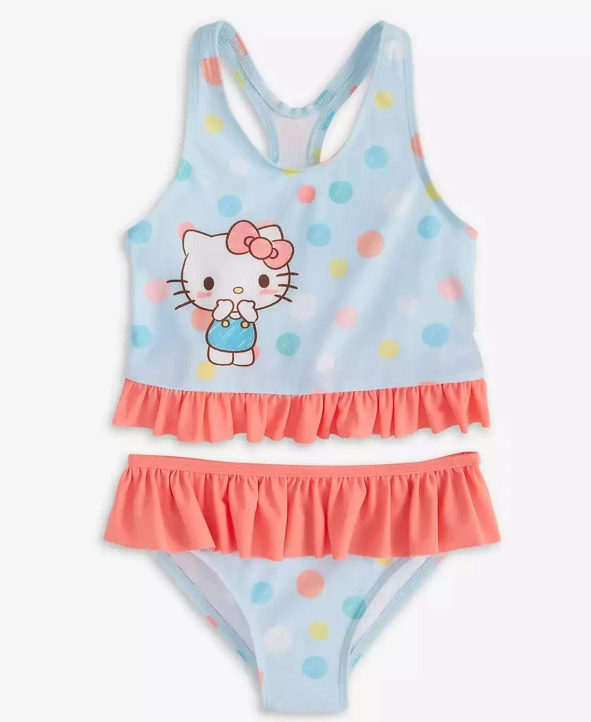 Dreamwave Little Girls Hello Kitty Two-Piece Swimsuit 1