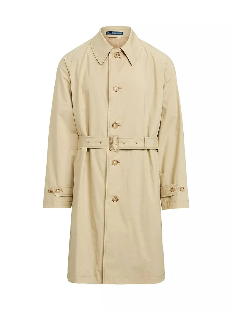 Ralph Lauren Stretch-Cotton Balmacaan Topcoat 1