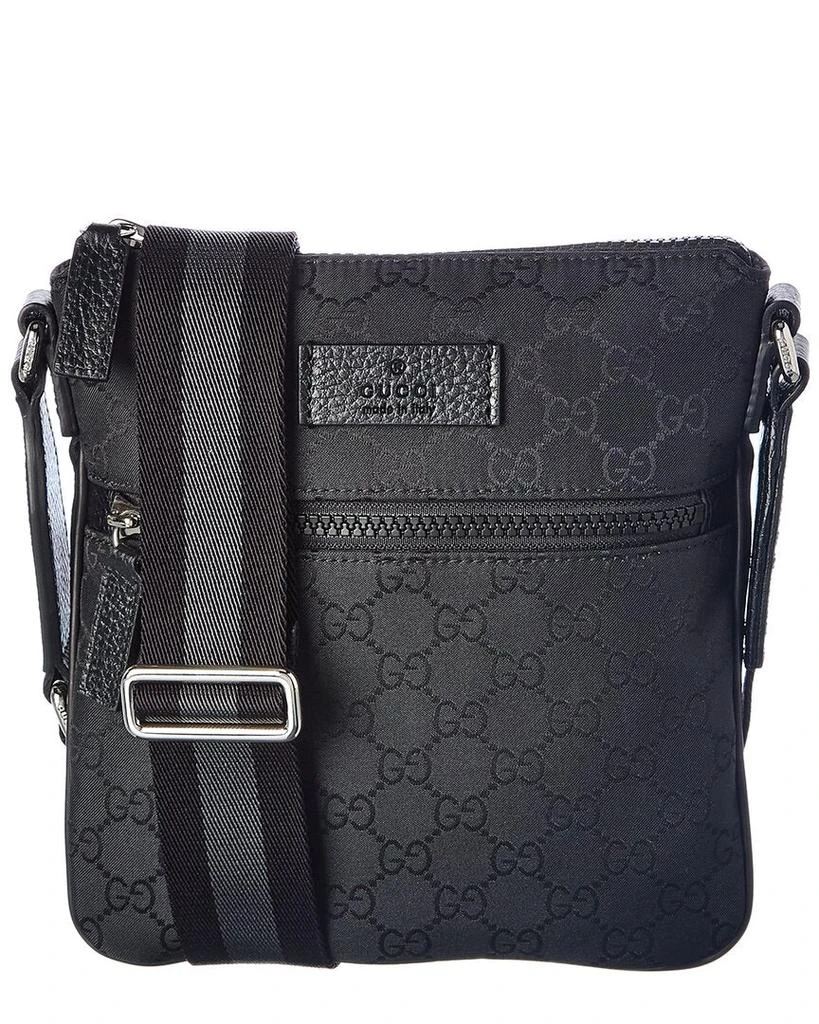 Gucci Gucci Small GG Nylon Messenger Bag 1
