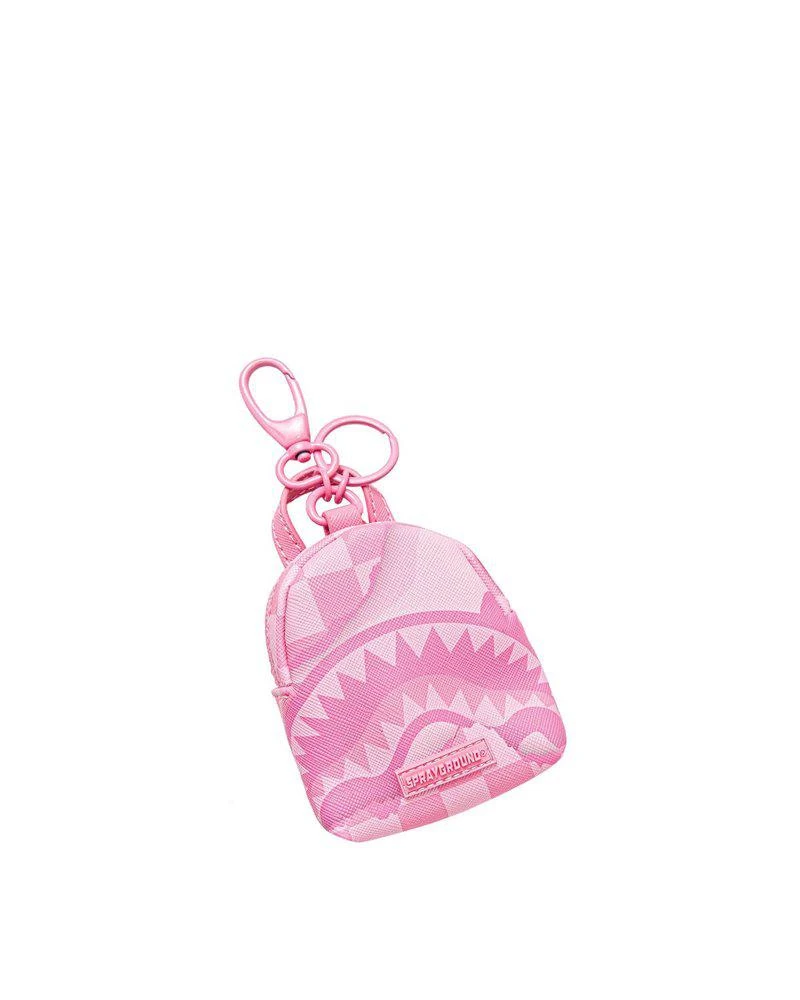 SprayGround Sprayground Pink 3AM Riptide Mini Keychain