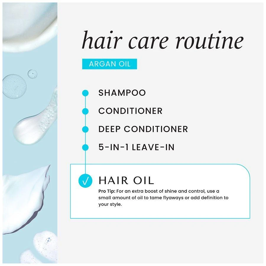 Hask Repairing Shine Hair Oil Argan Oil 5