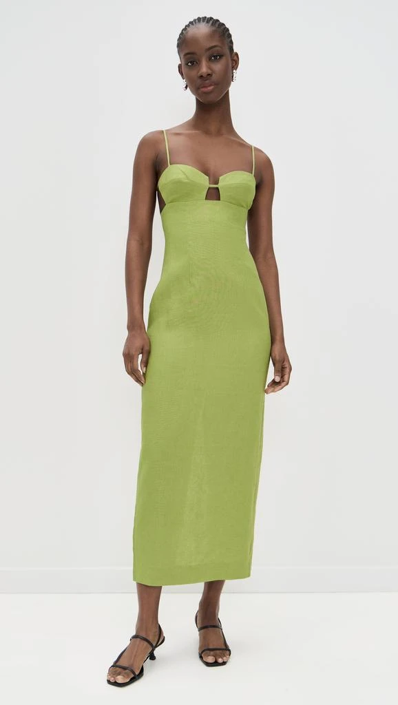 Reformation Malibu Linen Dress 6