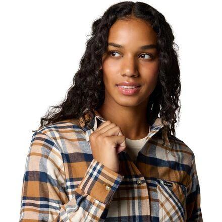 Columbia Calico Basin Flannel Long-Sleeve Shirt - Women's 4