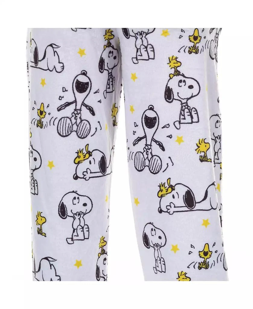 Peanuts Girls Pajama Pants Snoopy and Woodstock Laughing Lounge PJ Bottoms 3