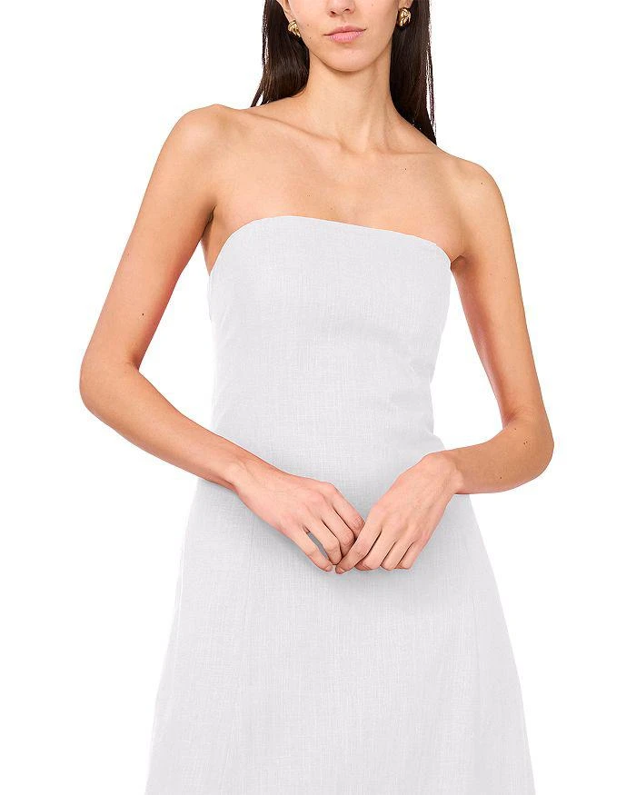 1. State Strapless Smocked Panel Maxi Dress 2