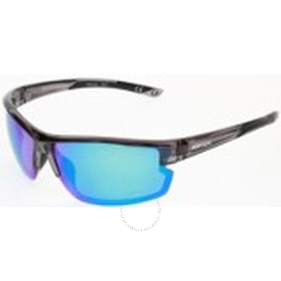 Body Glove BGFL 1802 Polarized Blue Mirror Wrap Unisex Sunglasses 10269765.MCV GRYBLU